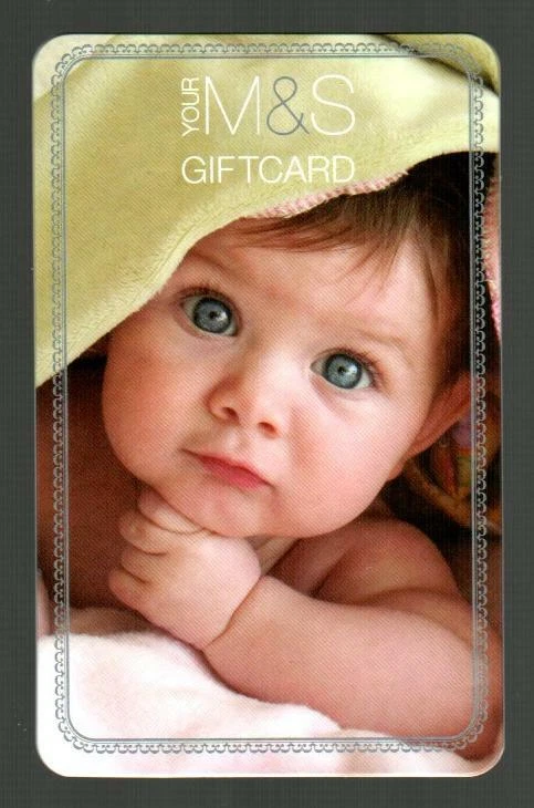 MARKS & SPENCER ( UK ) Baby's Face ( 2012 ) Gift Card ( $0 ) - Image 1 of 1