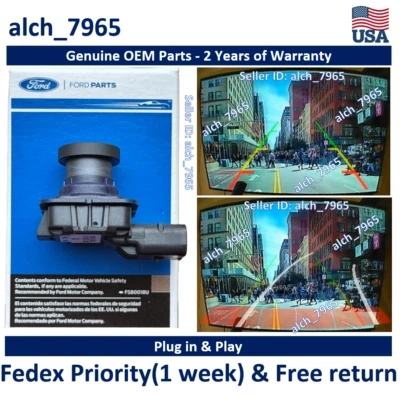 New OEM Genuine 2014 Ford Focus Rear Reverse Camera EM5Z-19G490-B - Image 1 of 4