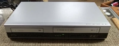 RCA DRC6350N DVD VHS 6 Head Hi Fi Combo Player Progressive Scan WORKS (S5-3) - Image 1 of 4