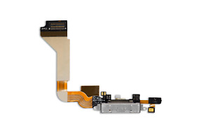 IPHONE 4 Charging Socket Dock Connector Charging Port Flex Cable White