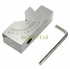 Milling Precision CNC Mini Adjustable Angle V Block 0°-60° Vice Grip Hold Clamp