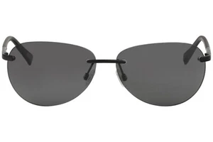 Timberland TB9117 02D Black Polarized Rimless Sunglasses Frame 63-13-135 - Picture 1 of 4