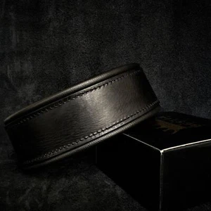 Collar de perro Bestia ''Estilo''. 100% cuero. 2,5 pulgadas de ancho. hecho a mano. acolchado suave - Imagen 1 de 6