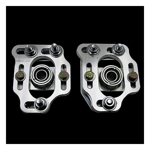 MUSTANG CASTER CAMBER PLATES BILLET UPR FITS-(1979-1989) - Image 1 of 1
