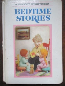 BEDTIME STORIES A Puppet Storybook by Izawa & Hijikata 1970 Grosset & Dunlap - Foto 1 di 4