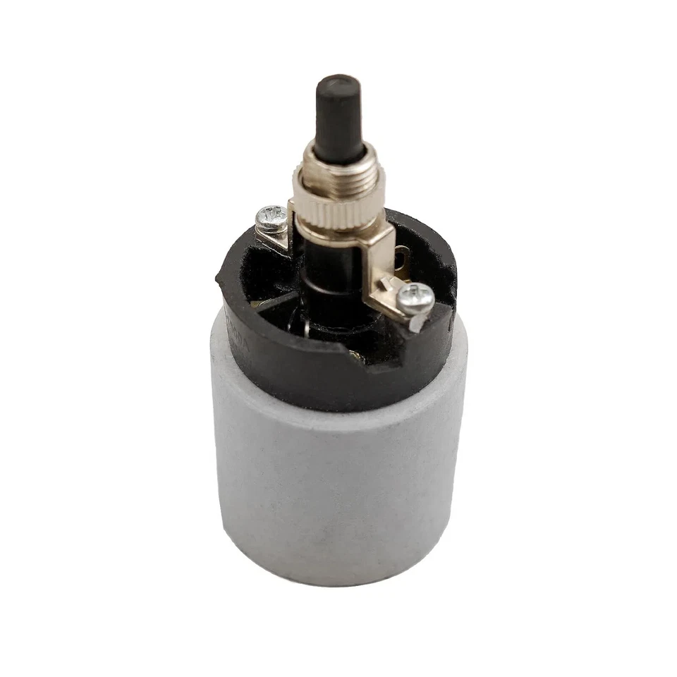 Porcelain Ceramic Rotary Socket Knob for Edison E26 Light 250W 660W Screw Switch - Image 1 of 4