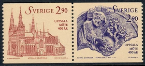 Sweden - 1993 - Convocation at Uppsala II - 2.90Kr x2 - #136 - Picture 1 of 1