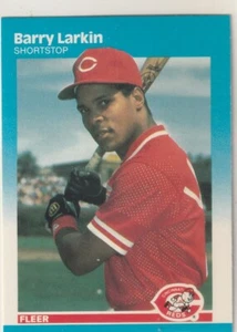 1987 FLEER BARRY LARKIN #204 RC NM/MT INV 7,719 - Picture 1 of 1