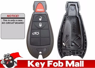 NEW Keyless Entry Key Fob Remote 4BTN CASE ONLY For a 2010 Dodge Charger - Image 1 of 4