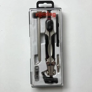Rotring Compact Compass Set In Case S0676560 - Picture 1 of 8