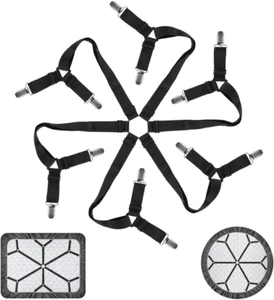 Lakenverschluss, Bettlakenhalter Gurt für Full, Queen, King Twin Bett - Bild 1 von 9