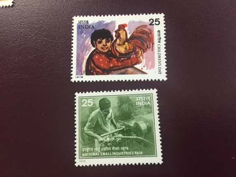 ICOLLECTZONE  India 810-811 VF NH Cover