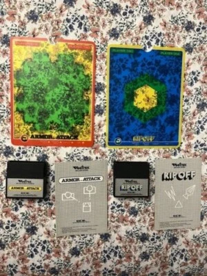GCE Vectrex Armor Attack, Rip Off Games, Color Overlays, Manuals, Great Shape! - Image 1 of 4