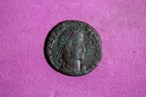 337-361 AD Roman Empire Constantius II Fallen Horseman Bronze Nummus #M22896 - Picture 1 of 2