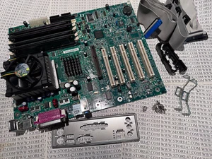 Intel D850GB Motherboard P4 1.7ghz 2gb MEM I/O Plate Cables - Afbeelding 1 van 8