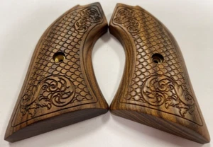 Heritage Rough Rider Rosewood Fish Scale Scroll Grips 22LR 22WMR Altamont Wood - Picture 1 of 1