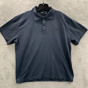 HELLY HANSEN Polo Shirt Mens Size XXL Blue - Picture 1 of 10