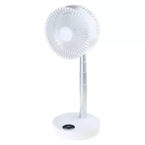 Mini Folding Stand Fan USB Rechargeable Floor Fan For Student Dormitory Home - Picture 1 of 8