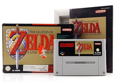 Super Nintendo Spiel : The Legend of Zelda a link to the Past - SNES Modul OVP - Bild 1 von 4