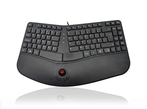 Accuratus Contour - USB Sculptured Ergonomic Split Key Multimedia Keyboard with - Picture 1 of 6