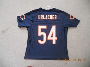 Chicago Bears NFL Fooball Jersey #54 Brian Urlacher Womens Medium Blue HOF MLB - Picture 1 of 6