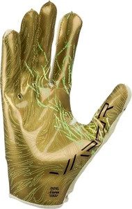 Nike Men's Vapor Jet 8.0 Football Receiver Gloves White / Gold / Black - Picture 1 of 7