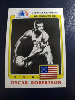 Oscar Robertson Bucks Basketball Olympic Gold Medalist 1983 Greatest Olympians - Image 1 of 2