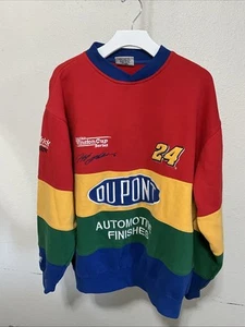 Chase Authentics Vintage Jeff Gordon Dupont Sweatshirt L NASCAR #24 - Picture 1 of 7