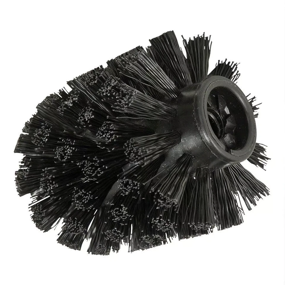 Ersatzbürste WC-Garnitur Schwarz Ø 7,5 cm aus Kunststoff - Bild 1 von 1