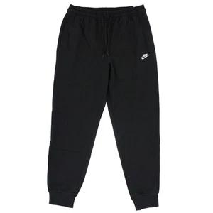 Nike Club Knit Jogginghose Herren Fleece Tapered, Standard Fit FQ4330-010 Schwarz - Bild 1 von 4