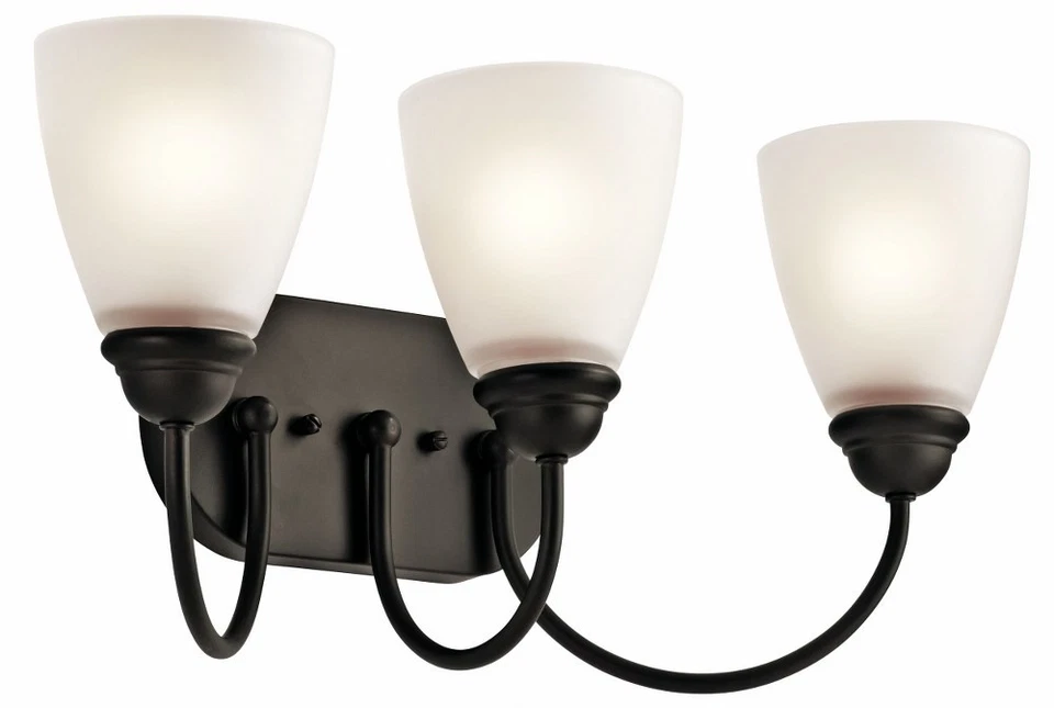 Kichler Lighting - Three Light Bath - Wall Mt Bath 3 Arm - Jolie - 3 Light Bath - Image 1 of 1