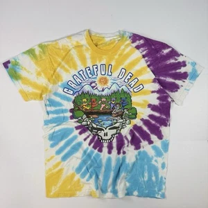 Camiseta Liquid Blue Grateful Dead "Trail Walk" Bears SYF Tie Dye Adulto Talla L - Imagen 1 de 6