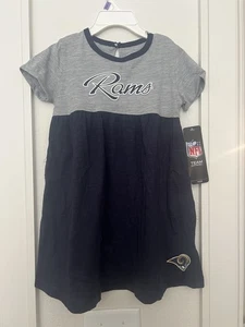Los Angeles Rams NFL Toddler Girls Dress, Size 3T - New With Tag - Picture 1 of 5