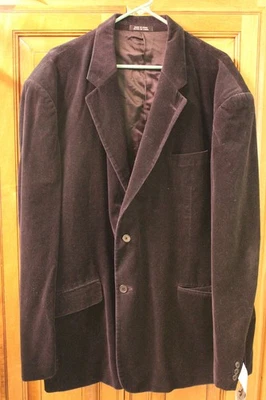 JF J Ferrar black velvet evening jacket 2xlg - Image 1 of 4