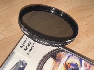 Tiffen 62mm 0.3 Neutral  Density Filter USA made - Image 1 of 2
