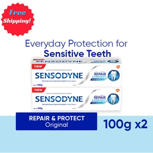 Sensodyne Toothpaste With Novamin For Tooth Deep Repair And Protect 2 x 100gm - Picture 1 of 4