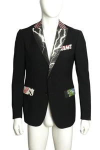 MOSCHINO- 30th Anniversary Black Blazer, Size Large - Picture 1 of 7