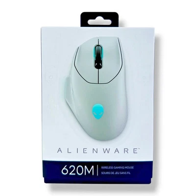Alienware Wireless Gaming Mouse AW620M Dell 0PM03 (Lunar White) - Image 1 of 2