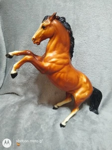 Breyer Pferd König Kampfhengst Bay braun USA Logo gemarkt - Bild 1 von 11