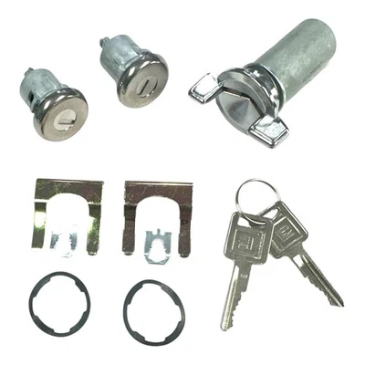 Ignition and Door Lock Set W/ Keys For 1971-1976 Oldsmobile Delta 88 - Image 1 of 4