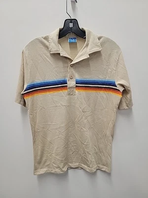 Camiseta Polo Vintage Ocean Pacific Grunge Surf Rayas OP Hippy Retro Para Hombres S Foto 1 de 4