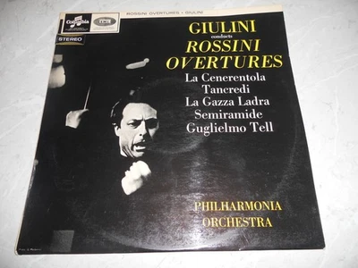 SAX 2560 AUS ED1 Rossini "Giulini Conducts Rossini Overtures" LP B/S Columbia EX - Image 1 of 4