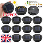 Solar Lights Replacement Top with LED Bulbs Solar Panel Lantern Lid Tops UK
