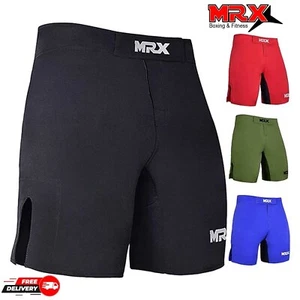 MRX MMA Unisex Training Fight Short Cage Fighting Grappling Martial Boxing Short - Picture 1 of 23