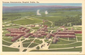 Veterans Administration Hospital Dublin Ga Vintage  78838 ca.1930-1945 - Picture 1 of 2