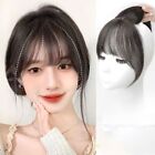 Breathable 3D French Bangs Black Natural Wig Fashion Hair Piece  Party