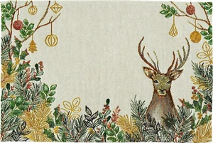 SANDER Ellie Gobelin Tischset 32x48 cm Weihnachten Winter Hirsch Platzset - Bild 1 von 1