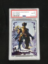 2018 Upper Deck Marvel Masterpieces Epic Purple Wolverine PSA 8 #87 138/199