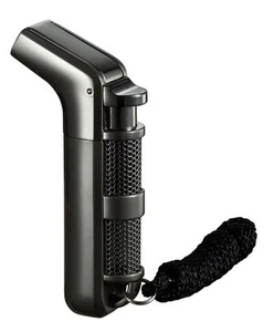 Ergo Double Jet Flame Torch Cigarette/Cigar Lighter w/ Keychain & Strap(Gun) - Picture 1 of 2
