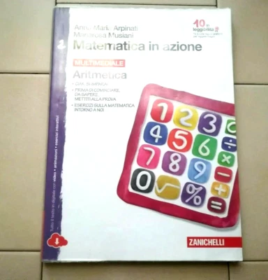 MATEMATICA IN AZIONE 2 ARITMETICA EDITORE ZANICHELLI LIBRO 851-950 - Immagine 1 di 4